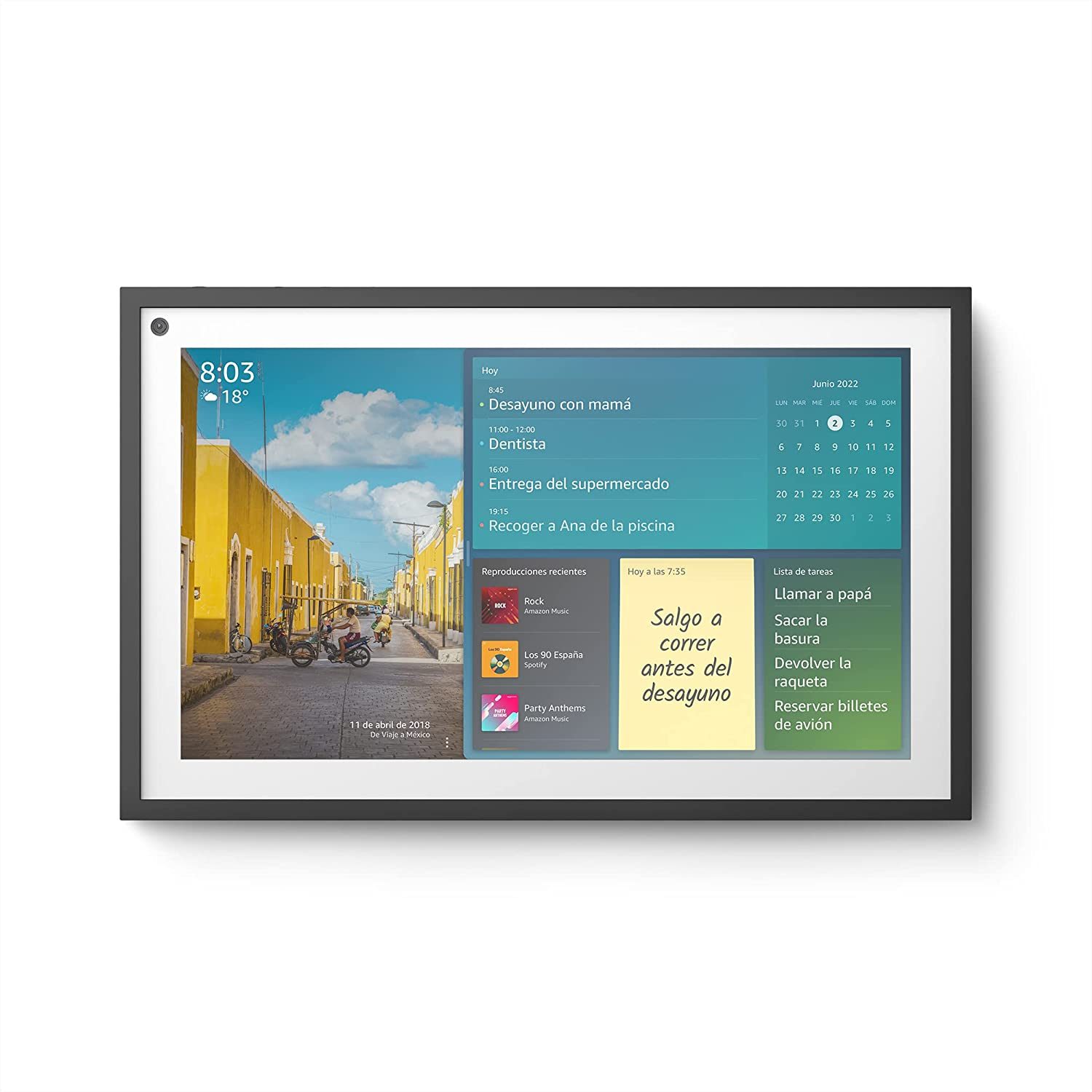 Especificaciones echo show 15