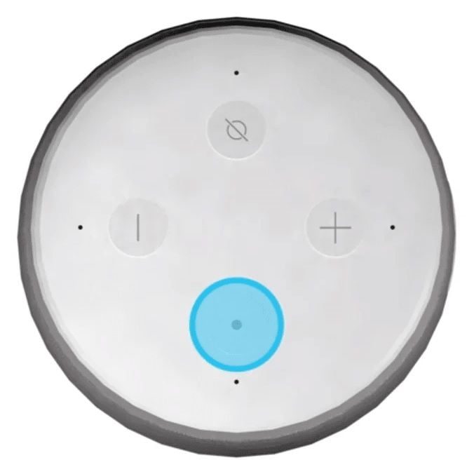 echo dot 3 botón de restablecer